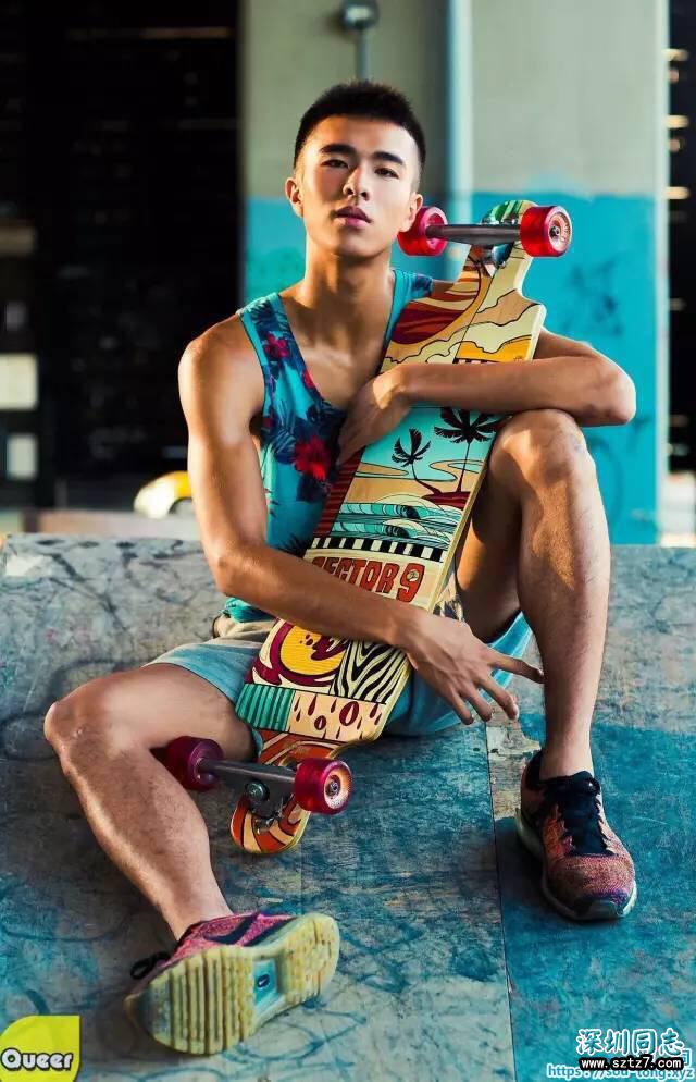 台湾薄肌小帅哥