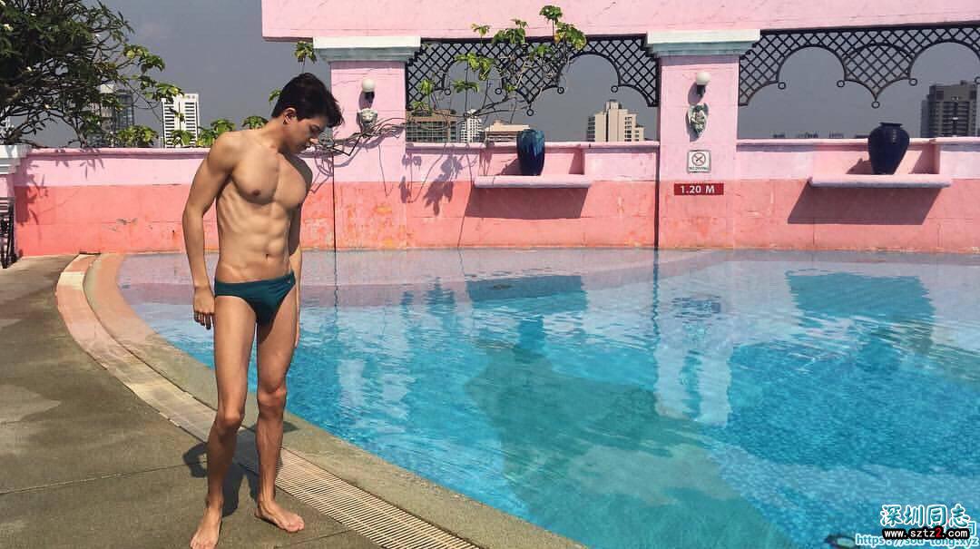 台湾筋肉帅哥的凸凸照