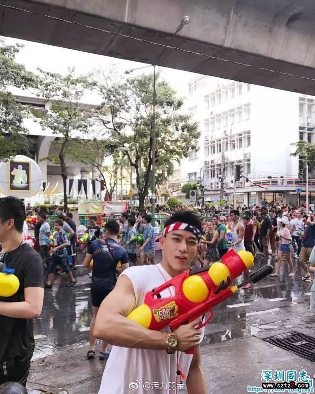 泰国帅哥果然好帅，身材好赞