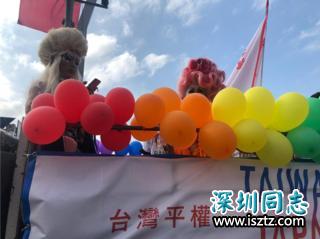 图辑：台北举行“2019台湾同志游行”